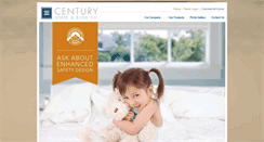 Desktop Screenshot of centuryblinds.com