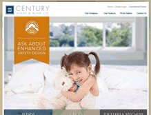 Tablet Screenshot of centuryblinds.com